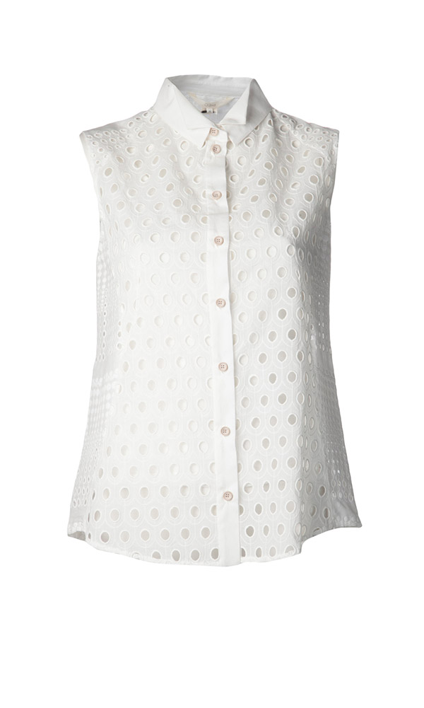 O`2nd
Perforated Eyelet Blouse
As sweet as it gets! This eyelet blouse is meant for sipping on wine during the hot summer days. Wear it with denim shorts and some nude sandals for a complete look!